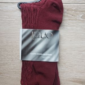 Julio Women's Trouser Socks 1 pair NWT